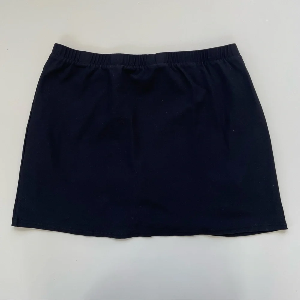 Nike Dri-fit Nike Women's Black Skort Athletic Golf Tennis Pickleball Size LARGE
